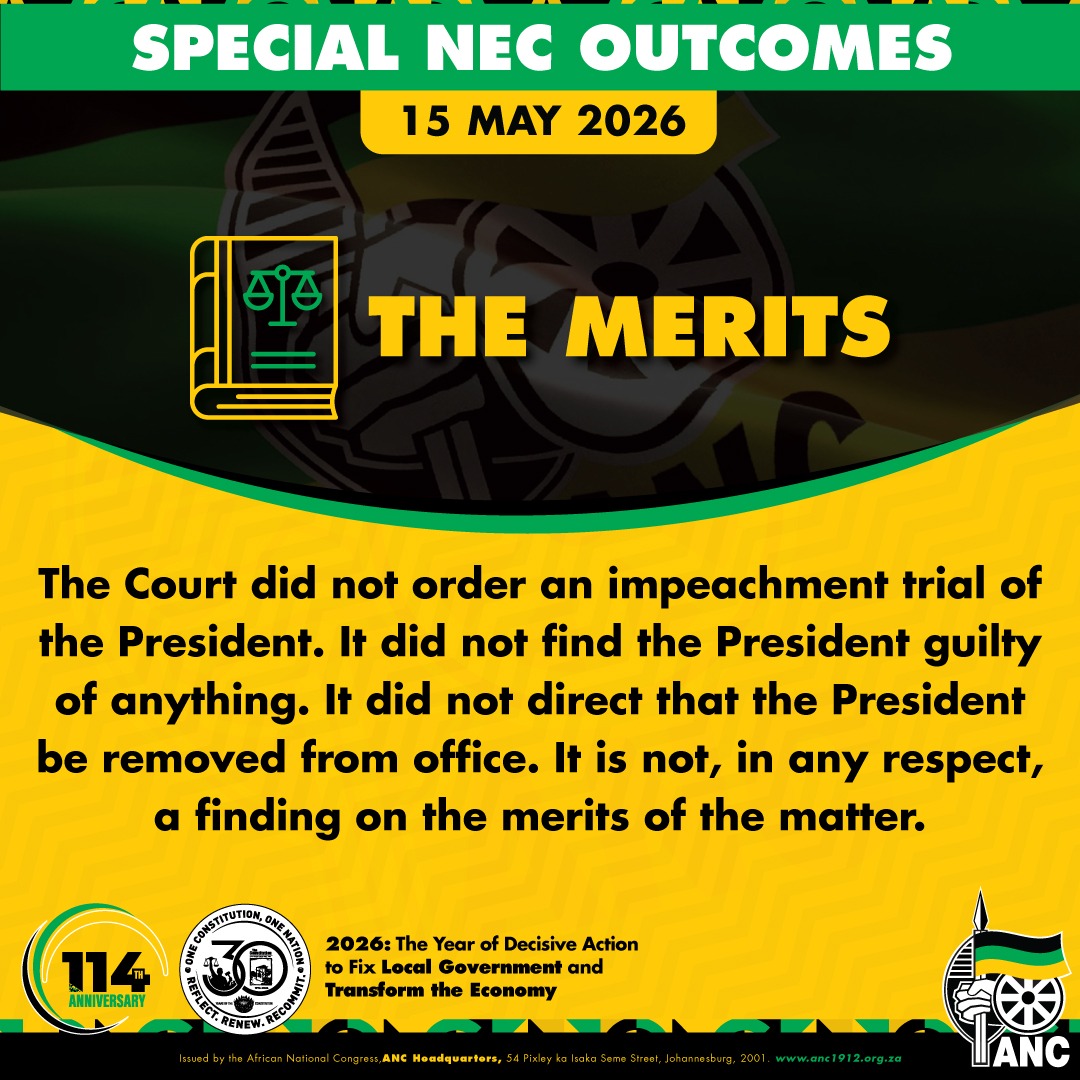 ANC Special NEC Outcomes1