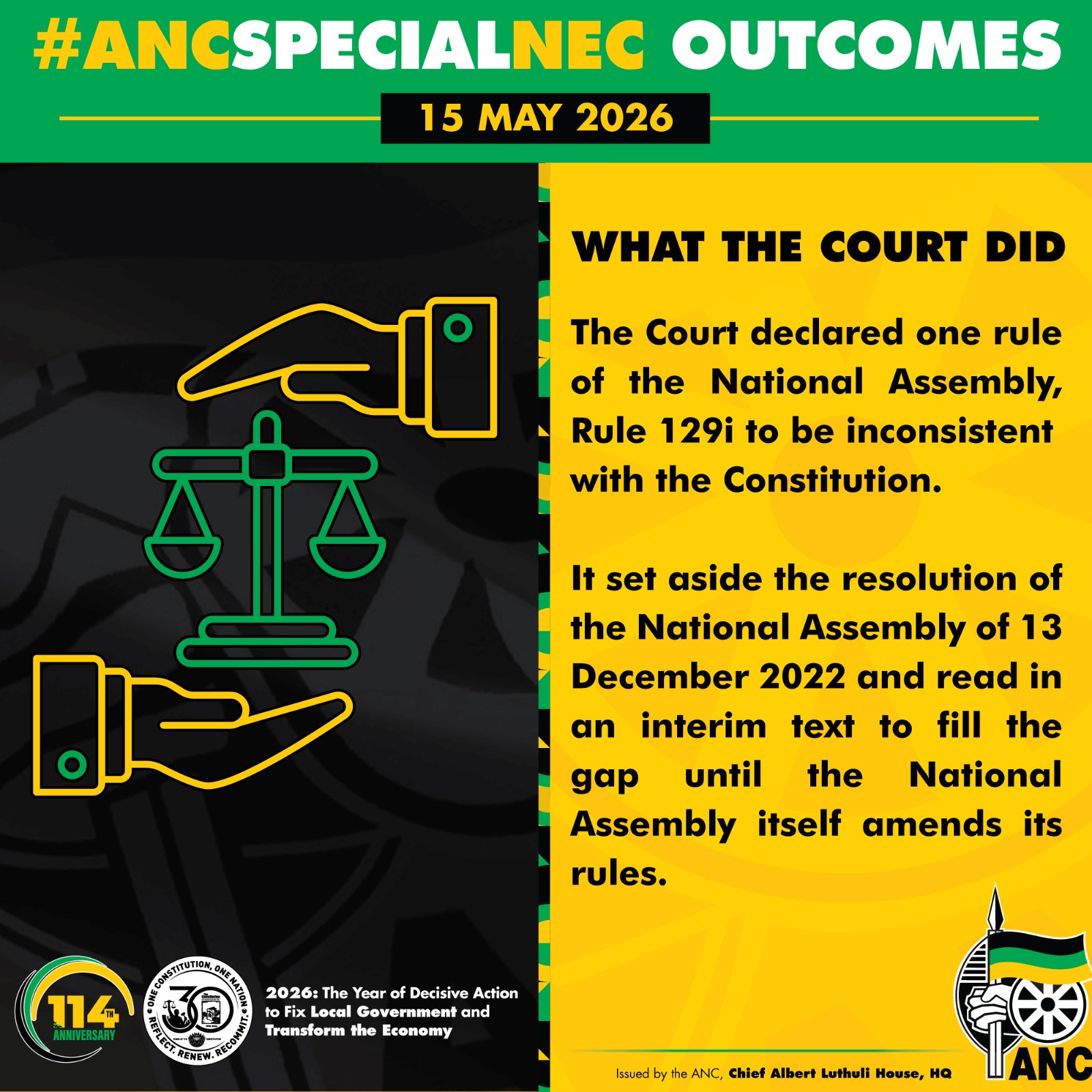ANC Special NEC Outcomes9